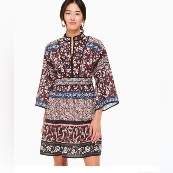 Dresses & Skirts - Kate Spade Madison Ave patchwork roseta dress size 2